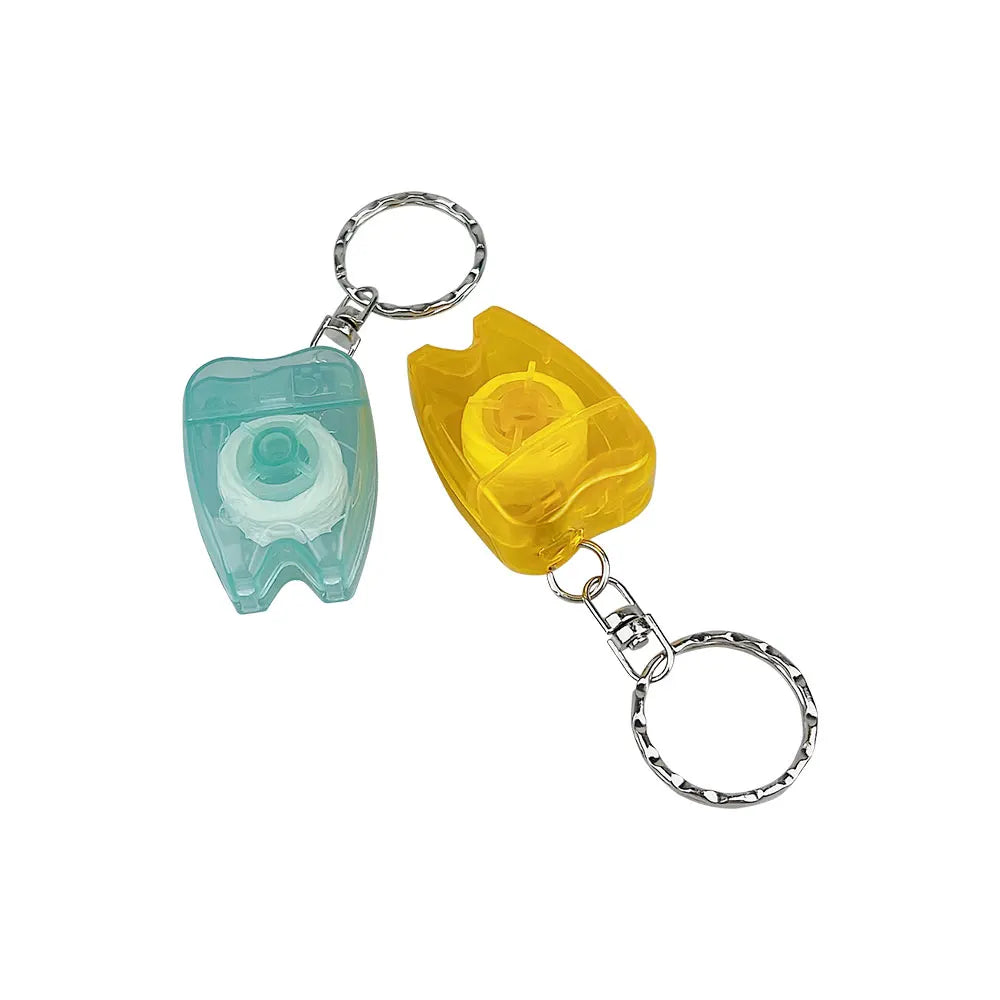 Customize logo 100pcs Dental Floss Interdental Brush box Stick Tooth Cleaning Portable 15m Wire Teeth Care Oral Care Hygiene
