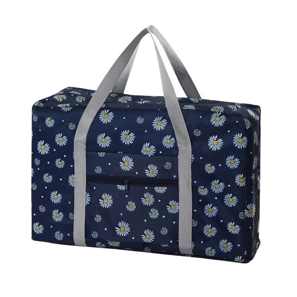 Foldable Travel Bag Tote Bag Large Capacity Oxford cloth Luggage Bag Waterproof Clothes Organizer Bag
