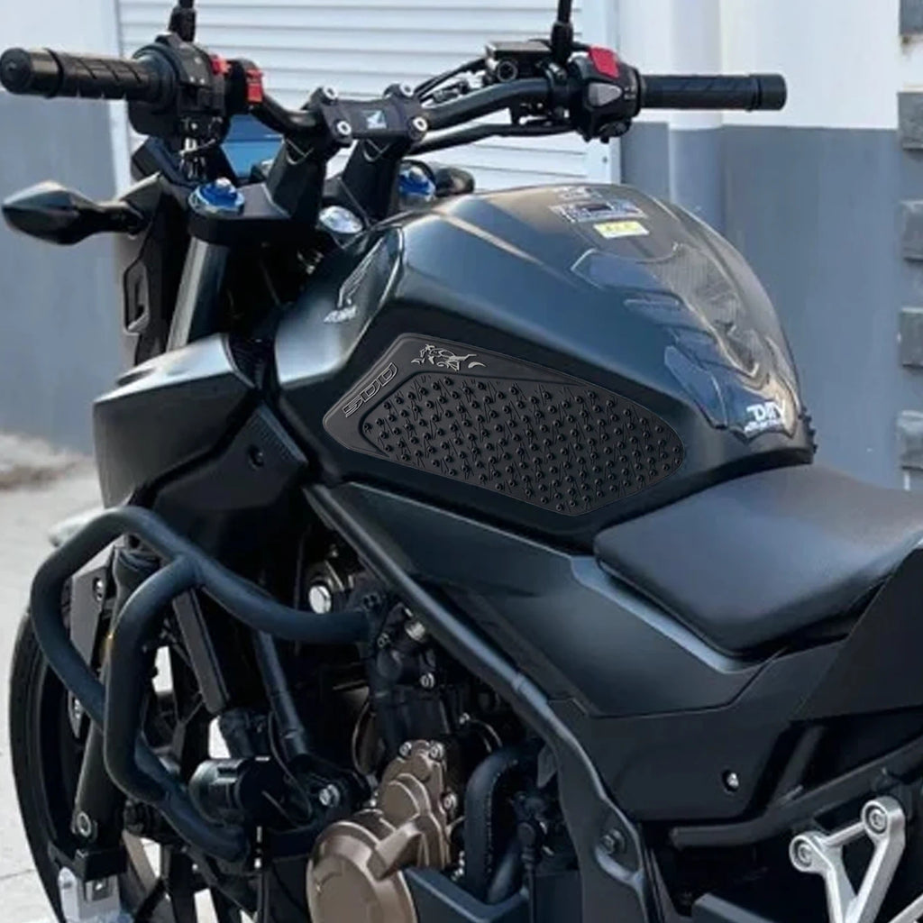 Suitable for Honda CB500F CBR500R 2012-2018 Motorcycle Sticker Tank Anti-Slip Pad Rubber Heat-Resistant Side Sticker Accessories