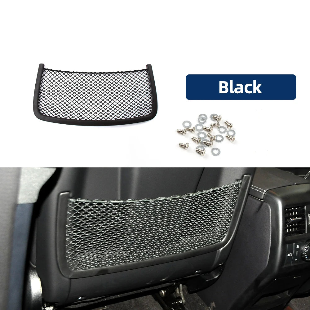 For Mercedes Benz ML GL GLS GLE Class W166 W164 W251 Car Seat Back Storage Bag Mesh Bags Multi Function Net Bag Net Pocket
