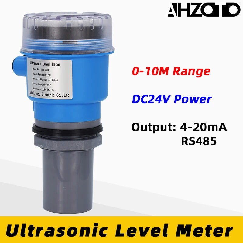Ultrasonic Level Meter 4-20mA RS485 out Integrated Split Sensor Level Meter Material Level Transmitter Water Level Controller