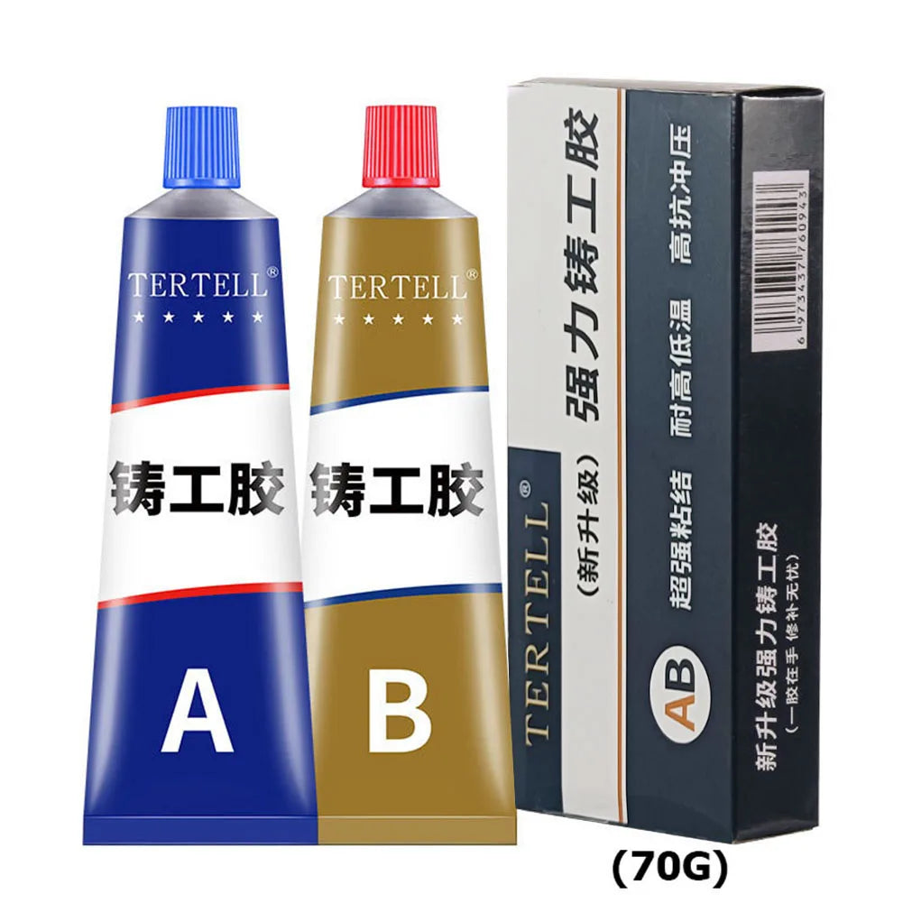 20/70/100g AB Type Glue Heat-Resistant Welding Casting Repair Glue Sticks Waterproof Roof Plastic Strong Adhesive Sealant Liquid