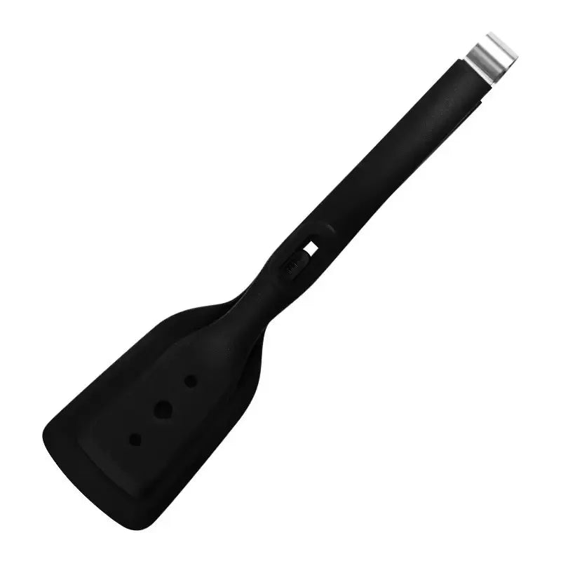 Silicone Spatula with Locking Clip, 2-in-1 Steak Tongs for Grilling Fish and Roasting Meat, Non-Stick Pan Cooking Tool
