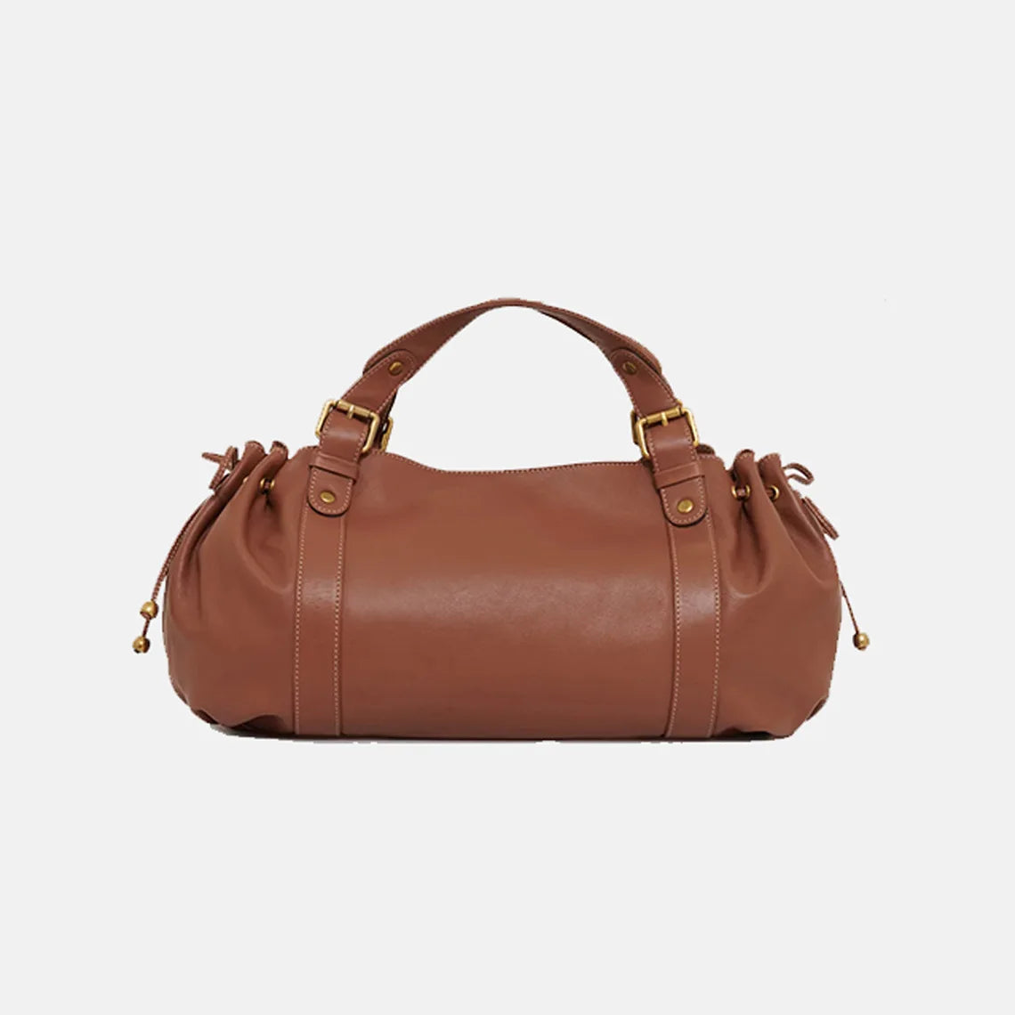 2025 Women's Crossbody Simple Handbag Commuter Shoulder Boston Bag Stylish Versatile Work Bag Soft Polyester Interior