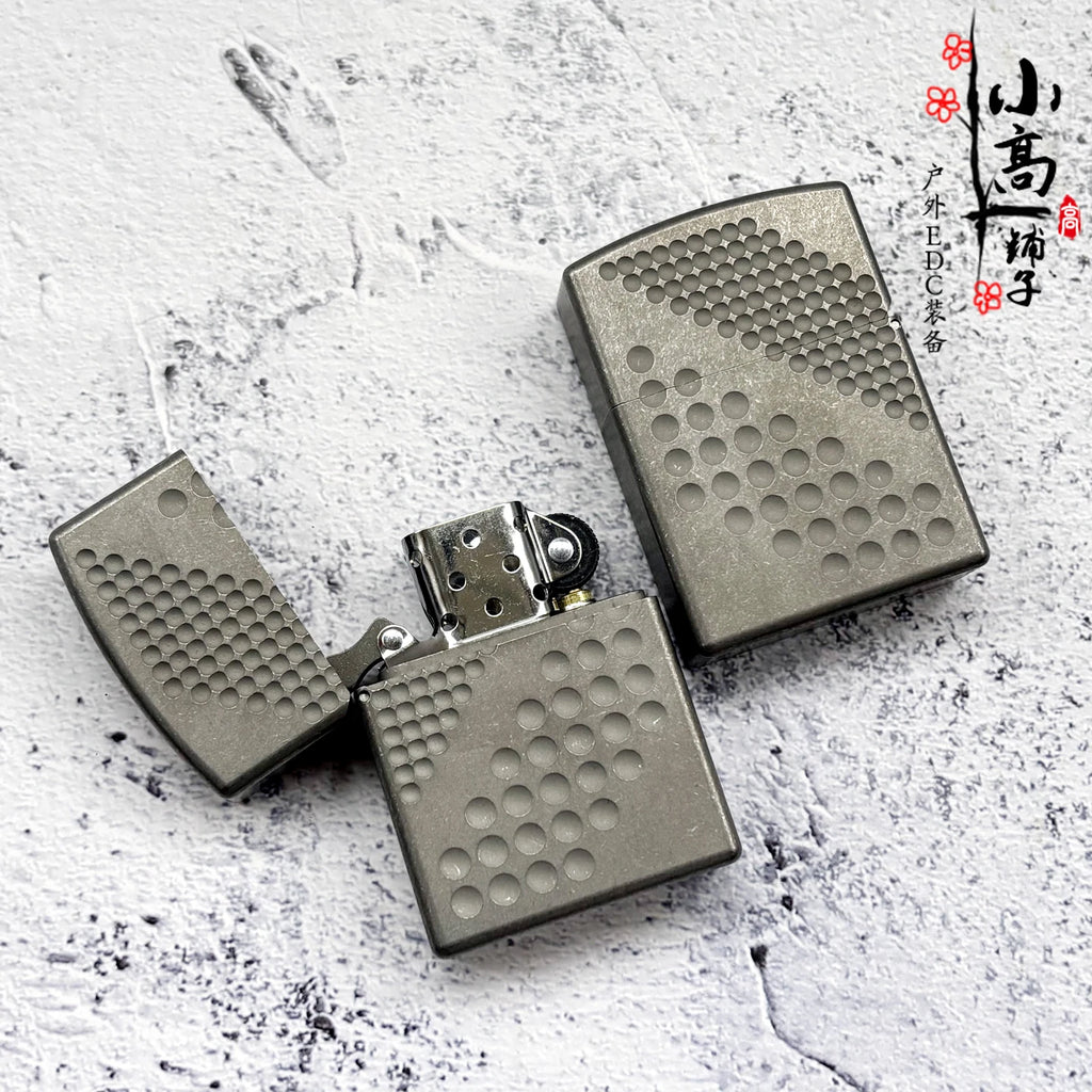 Titanium Lighter, Heavy-Duty Metal Lighter, Armor Casing, Men's Gift Idea