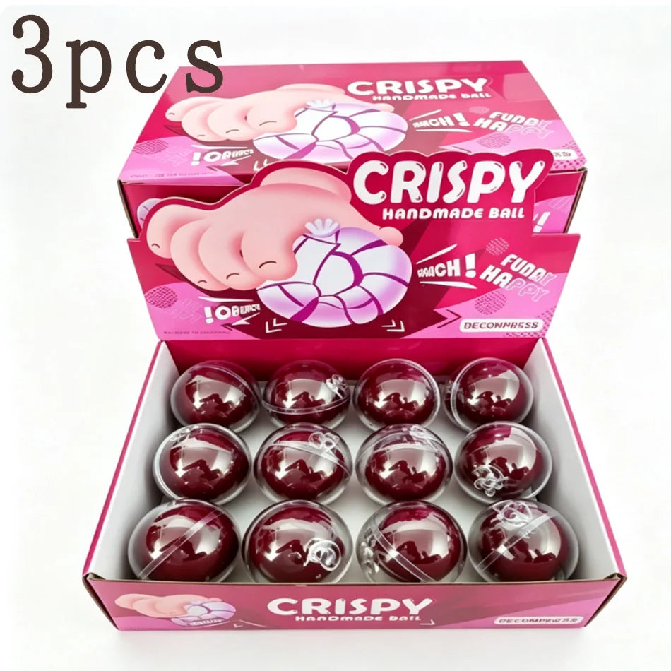 Squishy Stress Balls slow rebound wax skin squeeze toy for Kids Adult Quiet Sensory Fidget Toy Soothing Relieving Stres