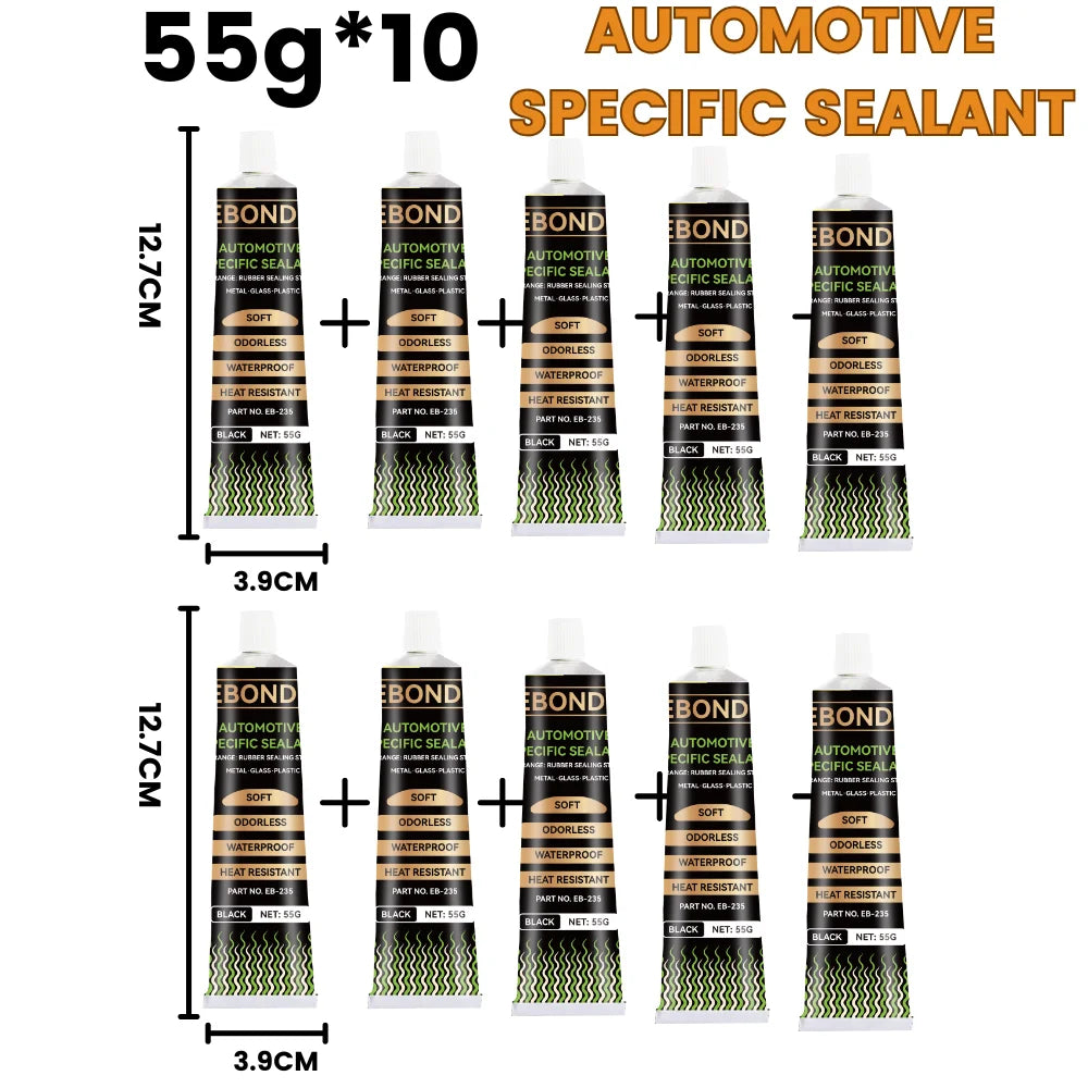 Car Windshield High Temperature Resistant Window Sealant Glue Waterproof Automotive Sealing Adhesive for Car Body Repair