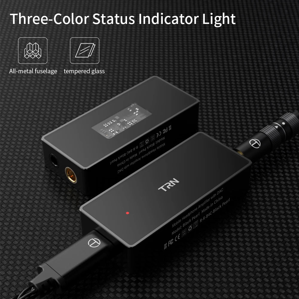 TRN Black Pearl DAC Hi-Fi DAC/Amp Chip Earphone Amplifier