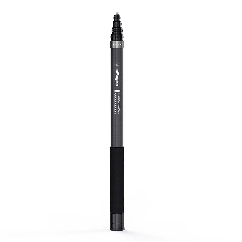 3M Carbon Fiber Selfie Stick for Insta360 X3 / ONE X2 / RS Aluminum Alloy Selfie Stick for GoPro Hero 11 10 9 8 DJI OSMO Action