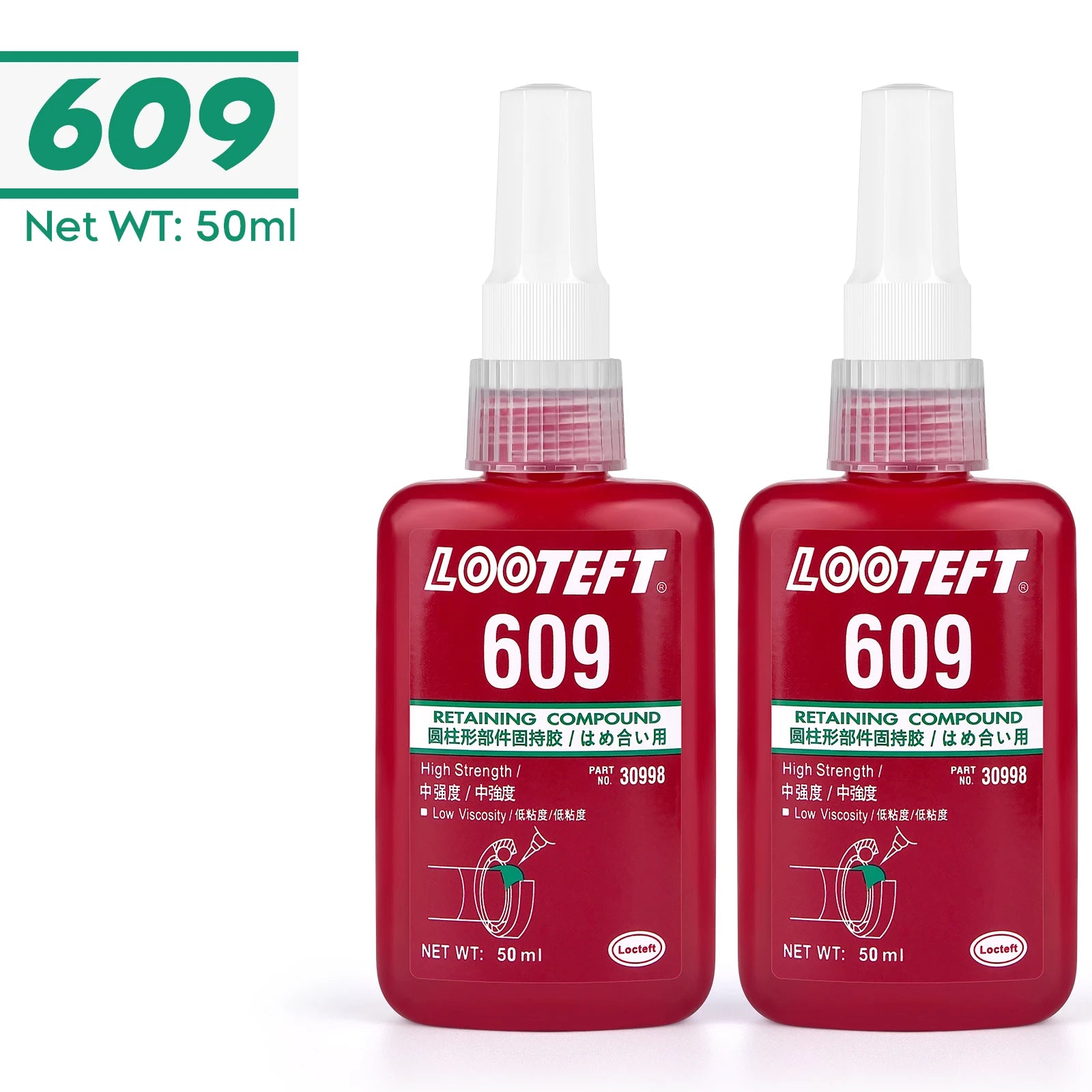 Screw Glue Anti Loosening Fastening Anaerobic Glue Corrosion-Resistant And High-Temperature Resistant Thread Sealing Glue