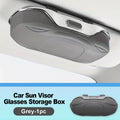 Car Glasses Box Portable Car Sunglasses Holder ABS Storage Case Anti-Scratch Eyeglasses Protection Box Car Interior Accessories