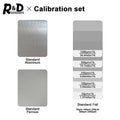 2xSet Coating Thickness Films Calibration for Coating Thickness Gauge Standard Foil Set Calibration Set for TC100 GM998 ET330