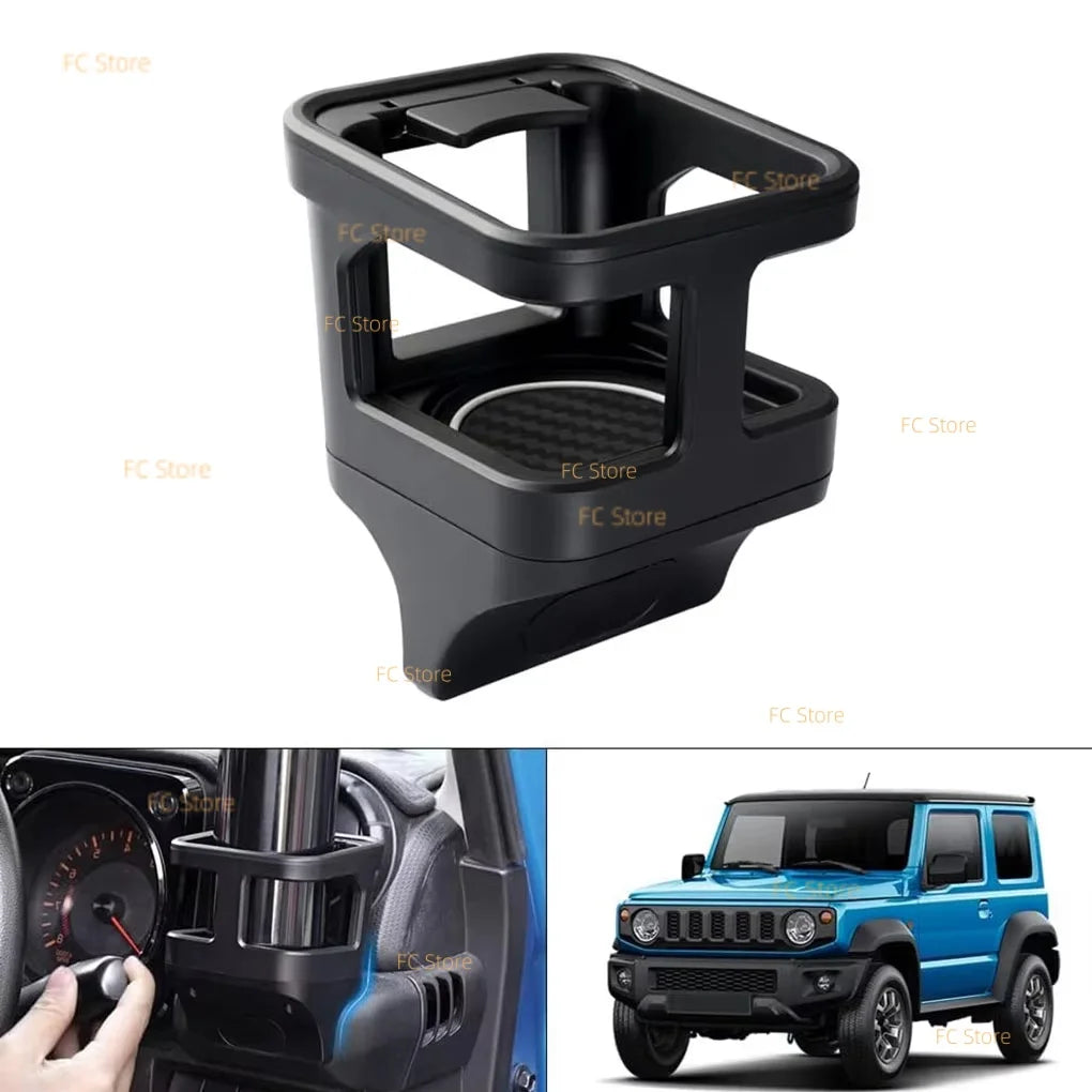 For Jimny 2019-2024 JB64 JB74 Car Outlet Dashboard Cup Holder Air Vent Mount Water Bottles Coffee Cup Vents Cup Rack