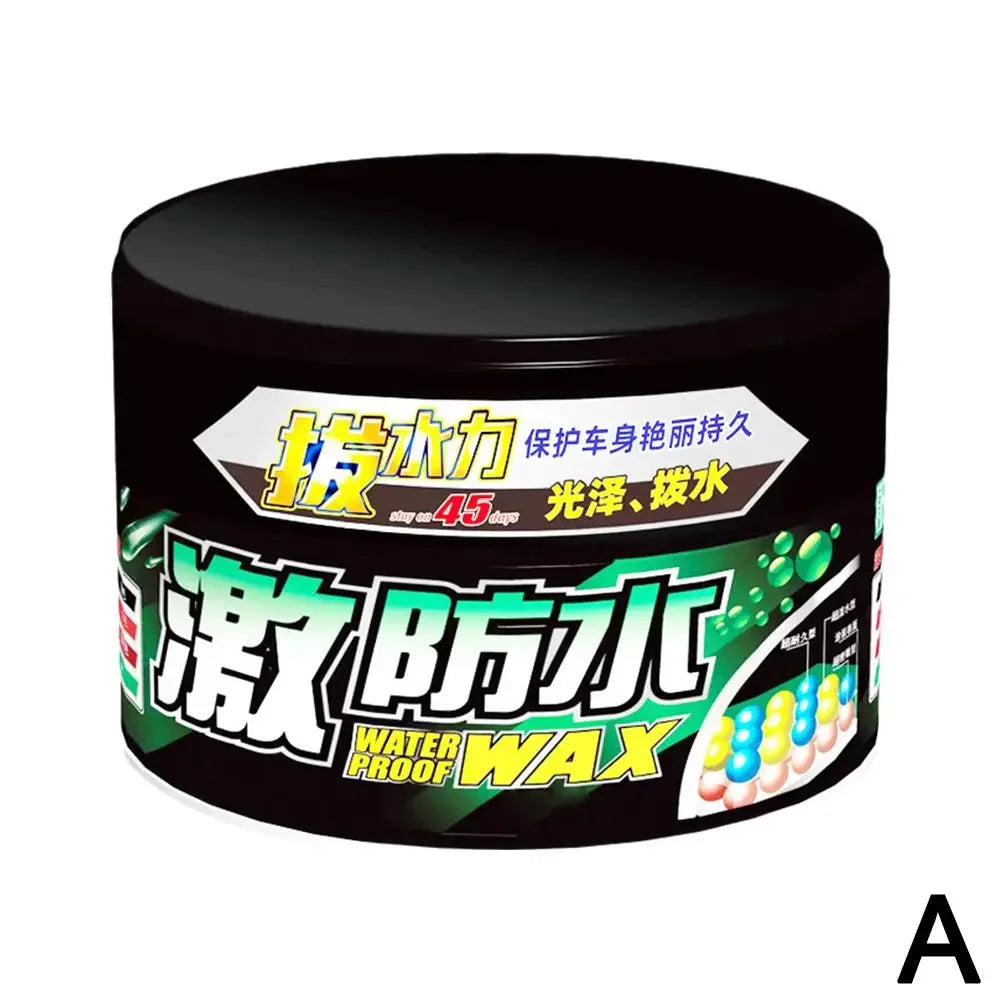 Soft 99 Waterproof Coated Solid Wax, Water Block Wax Wax Car Car Waterproof W65 Cleaning 300g Accessories T5X9