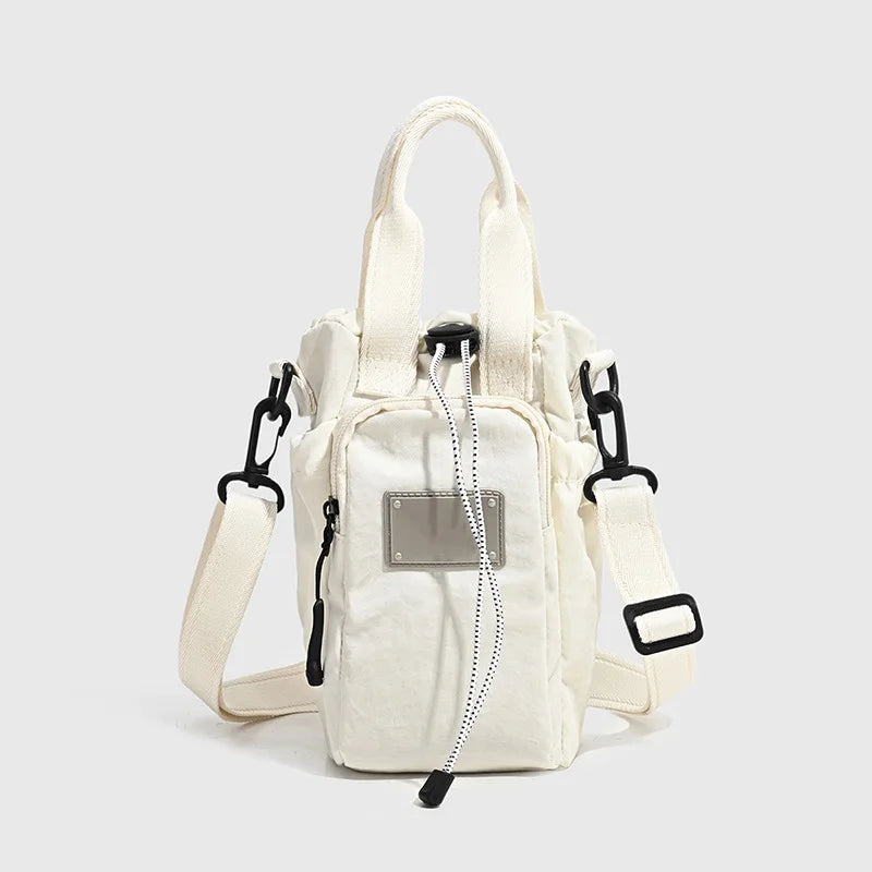 Water Bottle Carrier Bag Water-resistant Crossbody Bag Women Versatile Large Capacity Yoga  Running Sports Outdoor Portable Bag