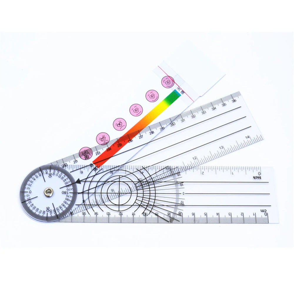 Orthopedics Department Rule Joint Angle Ruler Pain Scale VAS for Doctor and Students Use