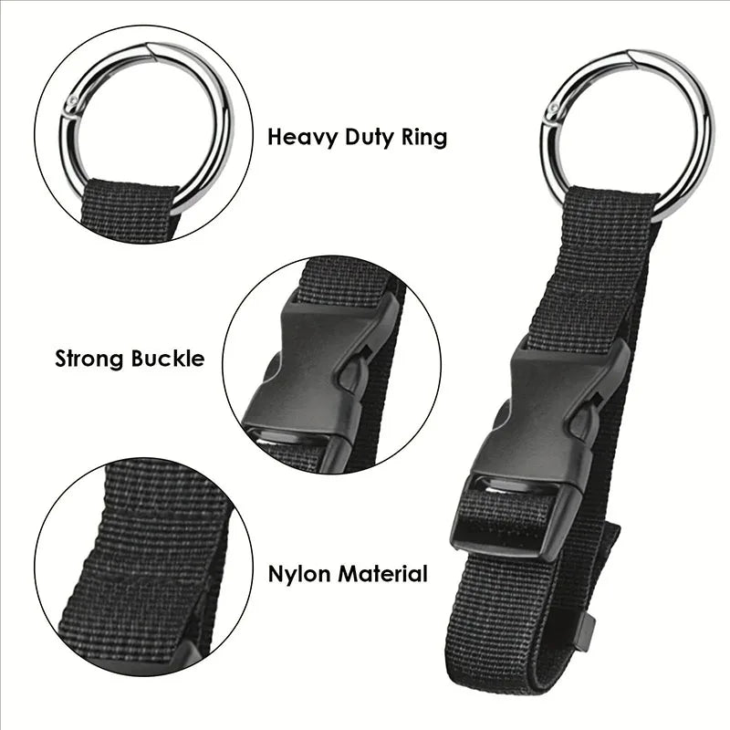 Lightweight and Portable Travel Luggage with Fixed Straps Backpacks External Straps Buckle Style Expansion Bags Luggage Straps