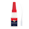 502 super strong quick-drying adhesive, professionally used for daily repair of toy plastics, is white, transparent and odorless
