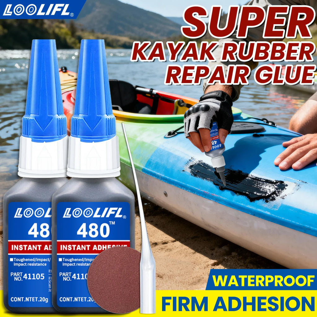 20g-480 Instant Dry Adhesive, Fast Curing and High Strength, Suitable for Repairing Metal, Plastic, Rubber, and Elastic Crafts.