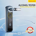 1Pc Black Digital Alcohol Tester Professional Alcohol Detector Breathalyzer Alcohl Tester LED Display Drunk Driving Test