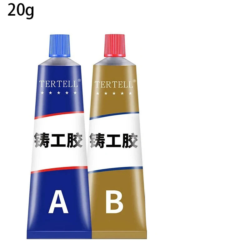 High Strength Metal Repair Glue Waterproof Heat Resistant AB Epoxy for Metal Plastic Wood Fast Curing Instant Adhesive Sealant