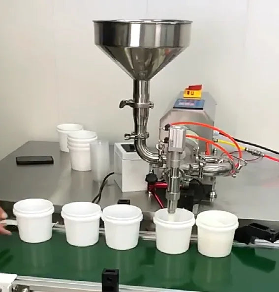 Semi-automatic Servo Motor Filler WIth Weight for Wine Olive Vegetable Oil Molasses Liquid Filling Machine