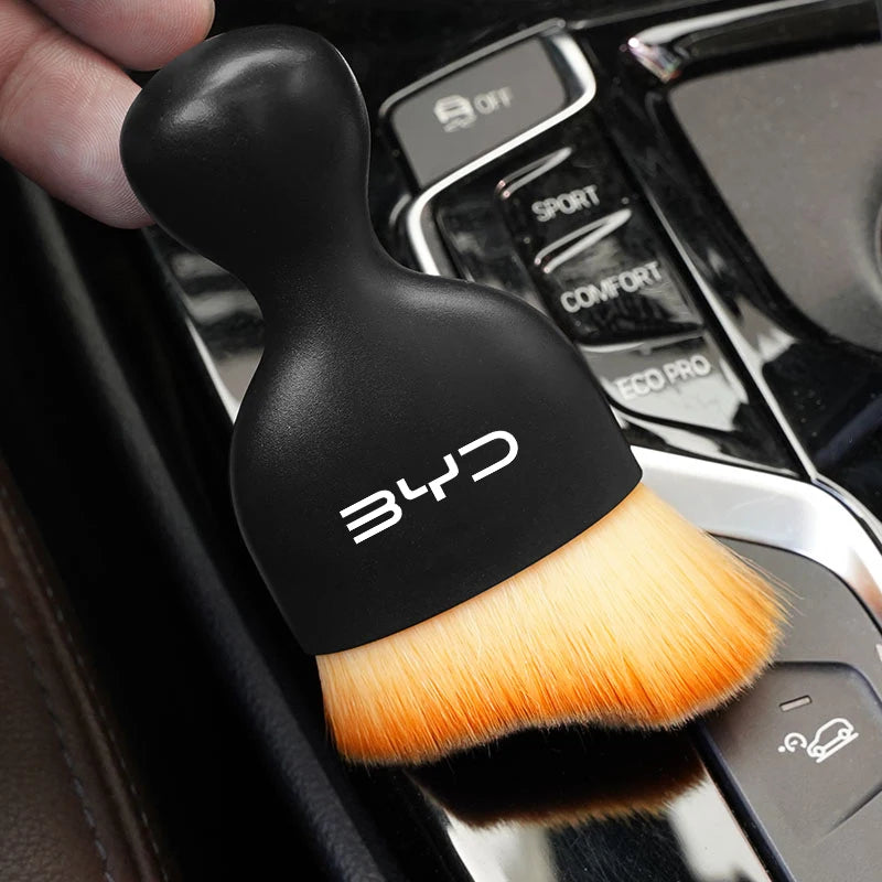 For BYD E6 Tang F3 Song S6 F0 E5 E2 E1 E3 E9 S8 F3R Qing Yuan I3 S Car Dust Sweeping Soft Brush Washing Tools Gap Cleaning Brush