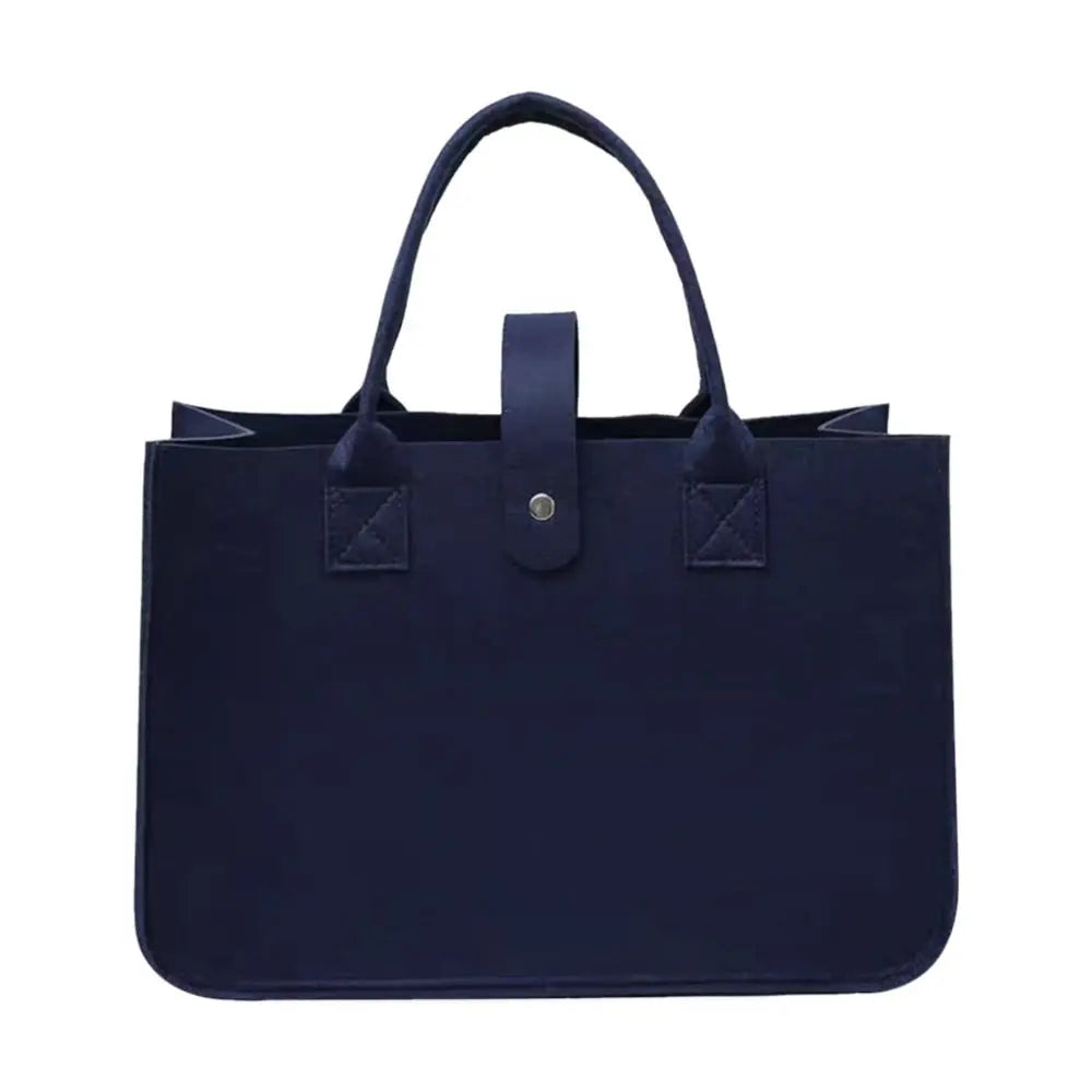 New Felt Felt Shoulder Bag Toy Sundries Large Capacity Messenger Bag Storage Organizer Crossbody Handbag Women
