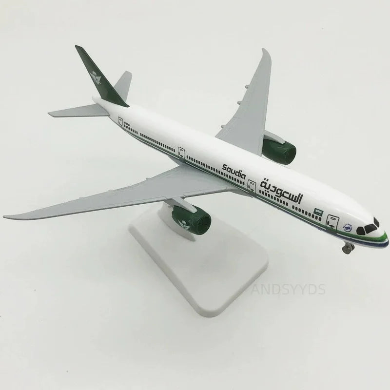 20cm 787 dreamliner Series Model Plane Aircraft Toy B787 Airlines Alloy Metal child toy plane Miniature airplane For Collection