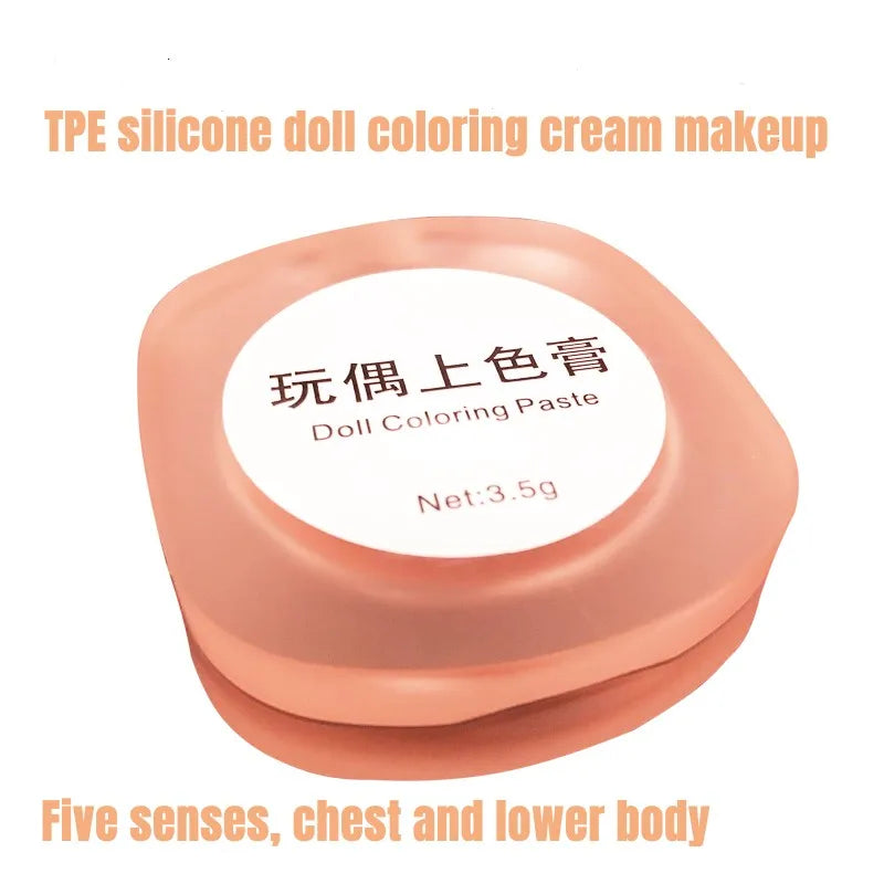 TPE Silicone Doll Coloring Cream Silicone Doll Makeup Beauty Model Areola Private Body Coloring Is Real and Natural