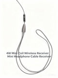 Mini  Wireless Coil Earpiece Receiver - Wireless Earpiece Neck-worn Coil