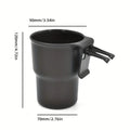 Car Water Cup Holder Mobile Phone Beverage Holder Trash Can Multifunctional Storage Box Auto Interior Accessories