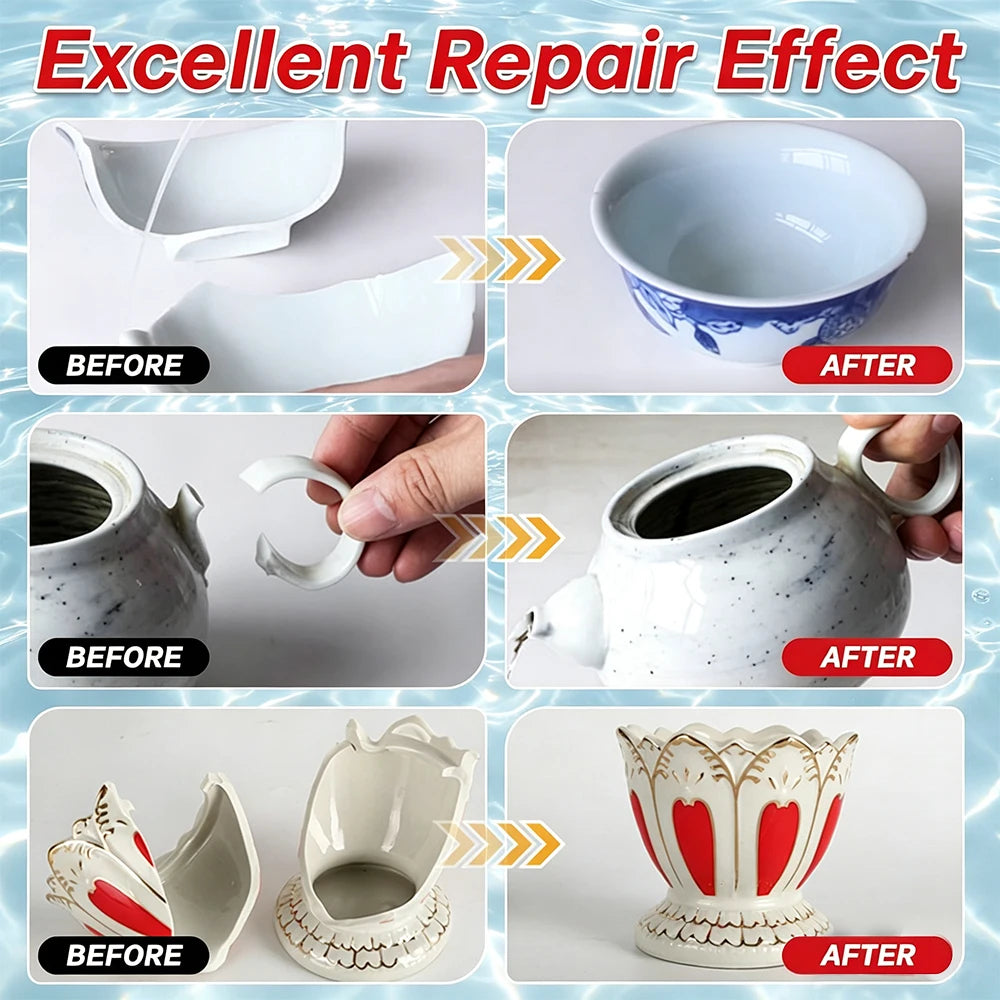 502 Super Instant Glue Fast Curing Strong Bond Low Odor Multi Material Repair Adhesive for Metal Wood Plastic Ceramic Leather