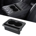1x Tea Cup Holder Car Armrest Box Pad For Multifunctional Plastic ABS Cup Holder Storage Box Coaster Modification Accessories