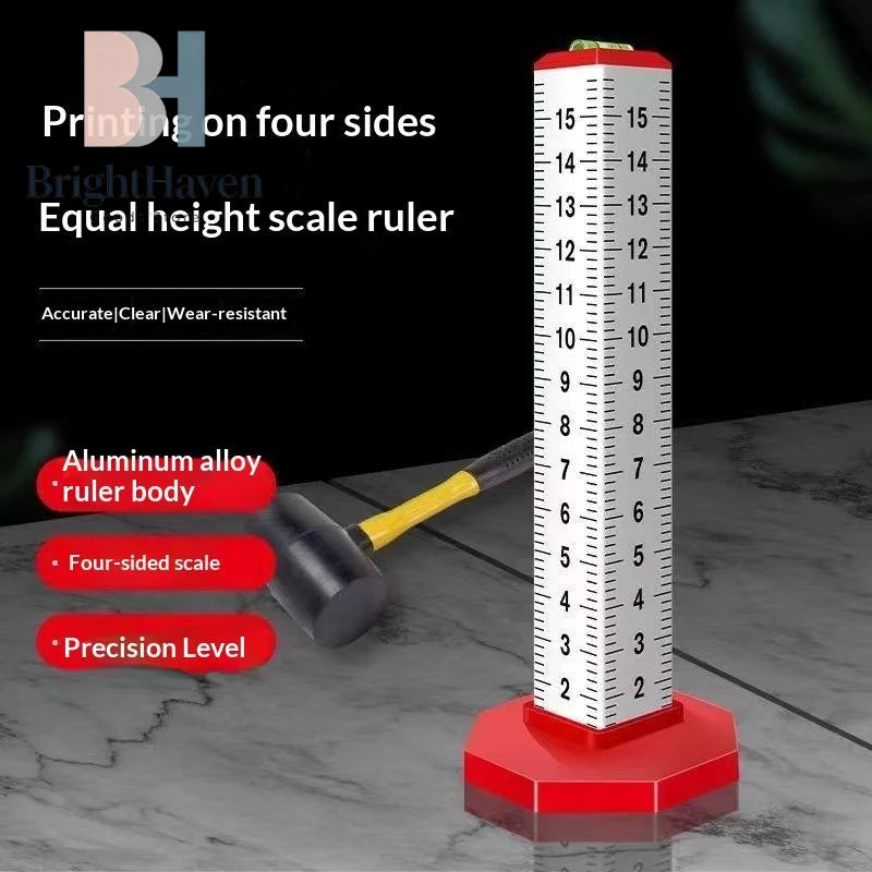 1/4Pcs Level Stick Wall Tile Laying Tools Light Steel Keel Leveling Artifact Suspended Ceiling Leveling Special Horizontal Ruler