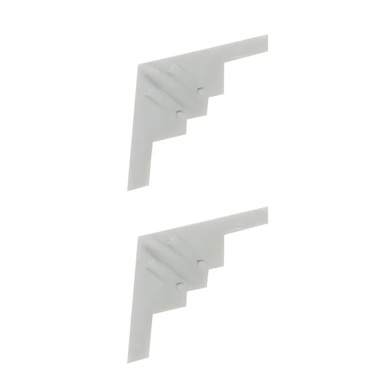 2PCS 1/700 400 350 Scale B-2 Stealth Bomber Mould Strategic Plane Parts Uncolored Bombardment Aircraft Toys for DIY Model