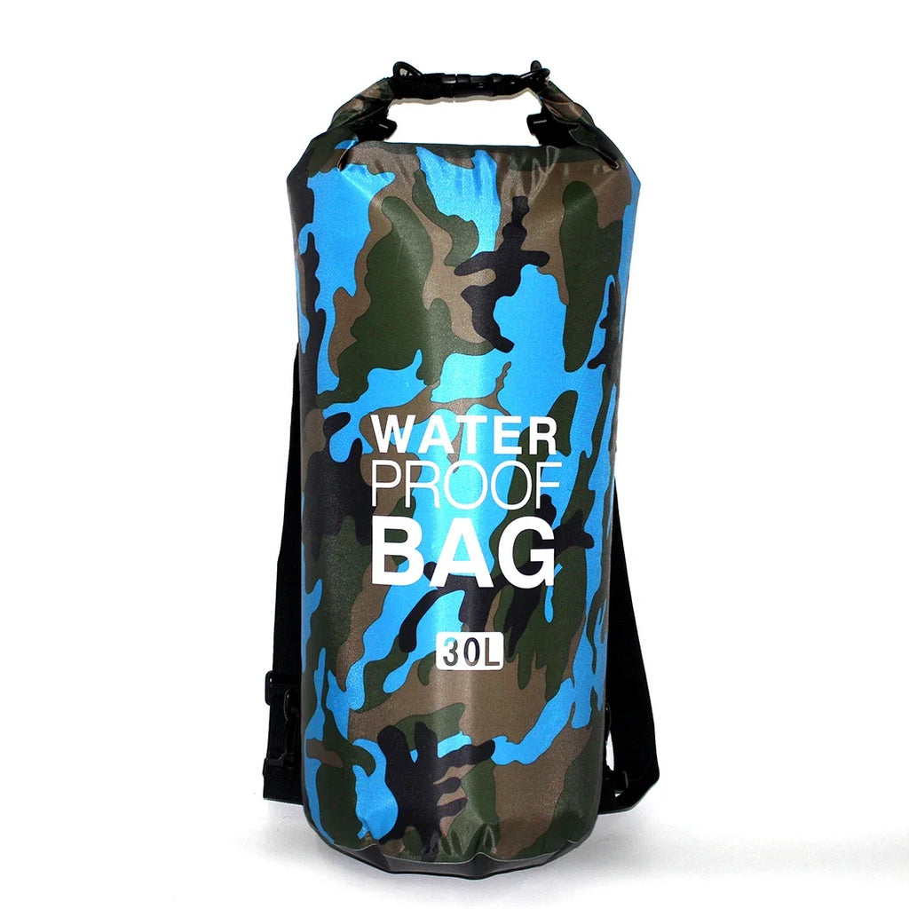 Men's and women's waterproof bags, outdoor sports bags, suitable for swimming, boating, kayaking, rafting and traveling