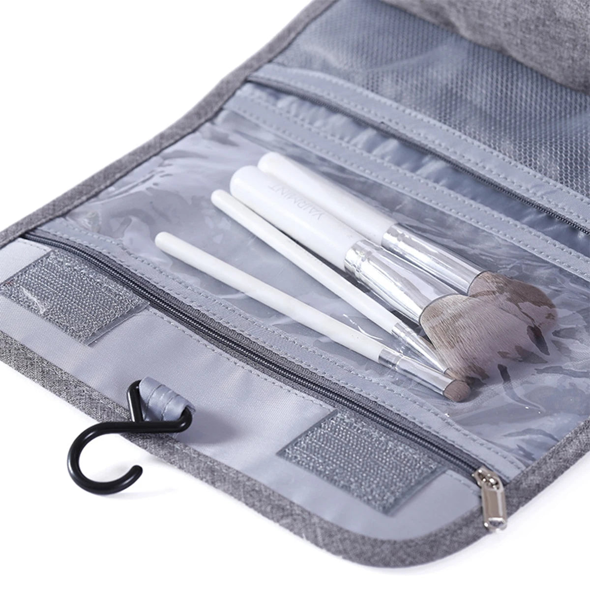 Large Capacity Travel Toiletry Bag Multifunctional Portable Cosmetic Bag With Hook Storage Bag Men's Travel Storage Bag