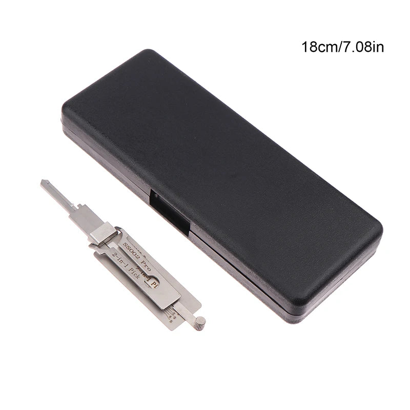 Maintenance Repair Kit Key Decoder Only For Straight Groove Stainless Steel Precision Tool SS001 Pro O-ring Pickup Kit Hook Tool