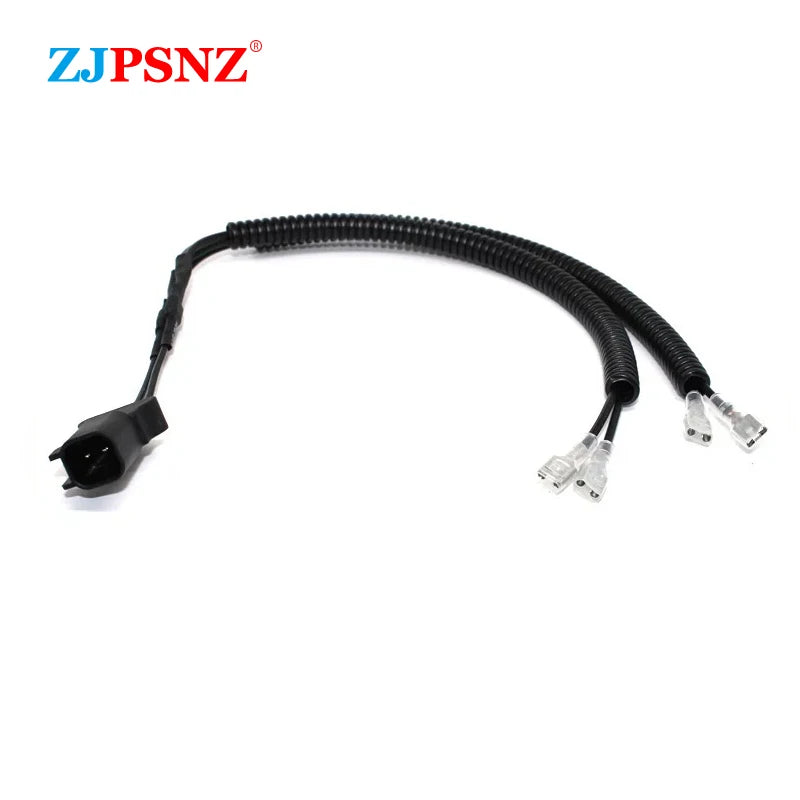  Snail Horn Male Socket Conversion Plug 4Wire Dedicated Horn Refit Double Horn 1-to-2 Wiring Harness for Single to Dual Horn