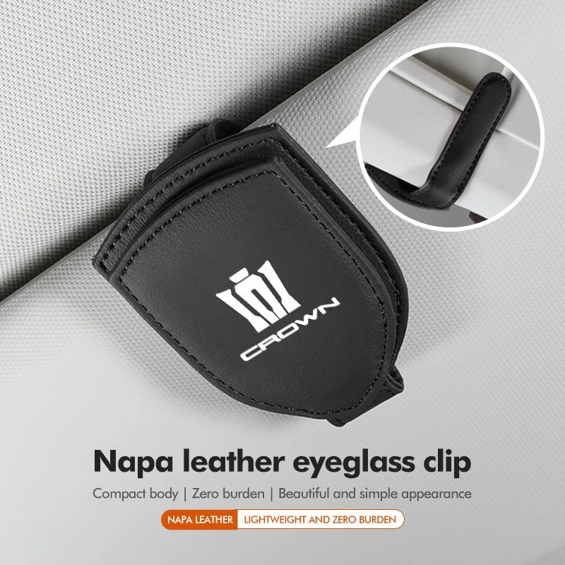 For Toyota Car Glasses Clip Sun Visor Eyeglasses Magnetic Sunglasses Clip Crown Athlete 2000 2001 2002 2003 2004 2005 2006 2007