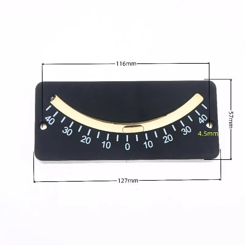 1Pcs Tilt Gauge Slope Locator Meter 45-0-45 25-0-25 10-0-10 Inclinometer Mini Protractor Angle Indicator Measuring Instrument