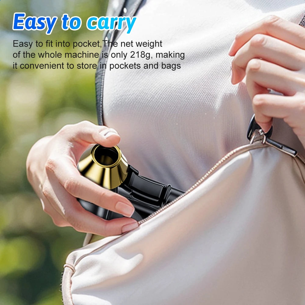 ST-8109 Violent Brushless Fan 52m/s 130000RPM 4000mAh Portable Handheld Fan Fast Charging Hurricane Air Blower cleaning Fan