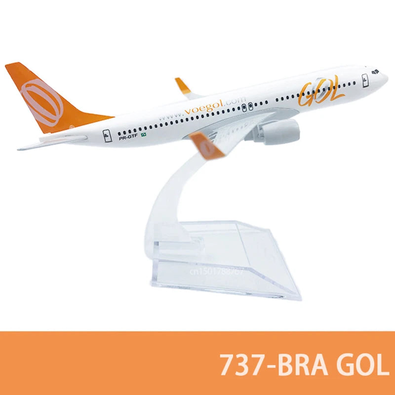 6Inch 15CM Boeing 737 747 757 767 777 787 Diecast Airplane Model For Gift Collection
