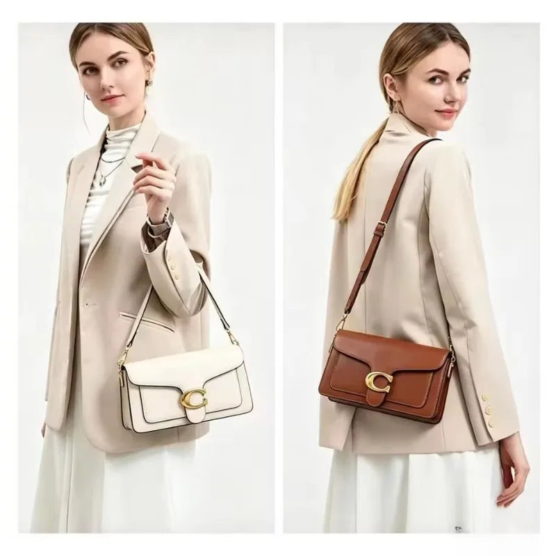 🔥Kou C Home New Tabby26 Dionysian Bag Classic Retro Diy Slung Shoulder Bag Lychee Fashion Handbag Crossbody Bags for Women Bags