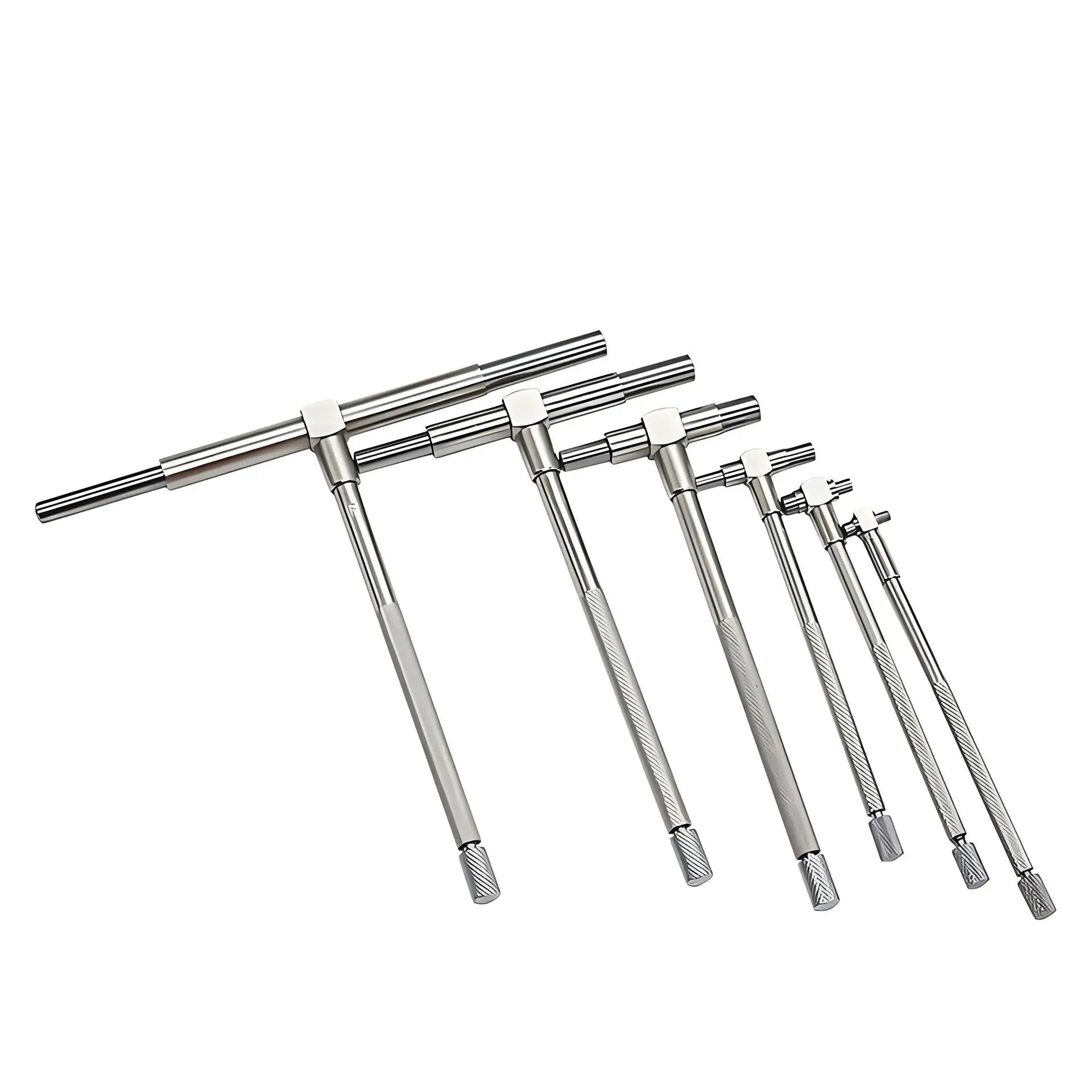 6pcs/set Telescoping Gauges Internal Gauge Hole Gauges 5/16'-6' for Quick Inside Measurements of Holes