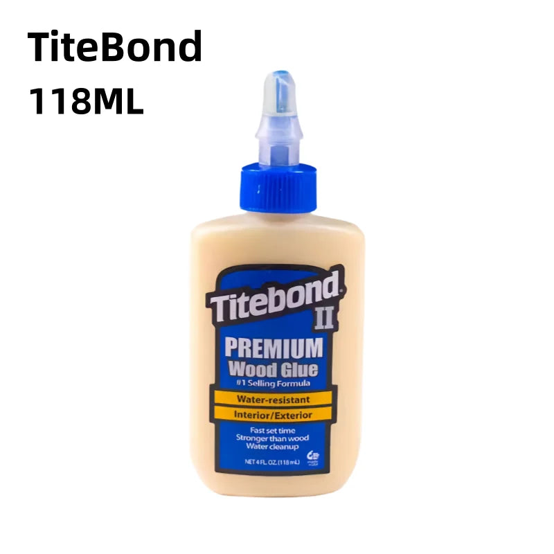 Titebond I II III Wood Glue Professional Strong Bond Adhesive Waterproof Interior Exterior Woodworking Glue