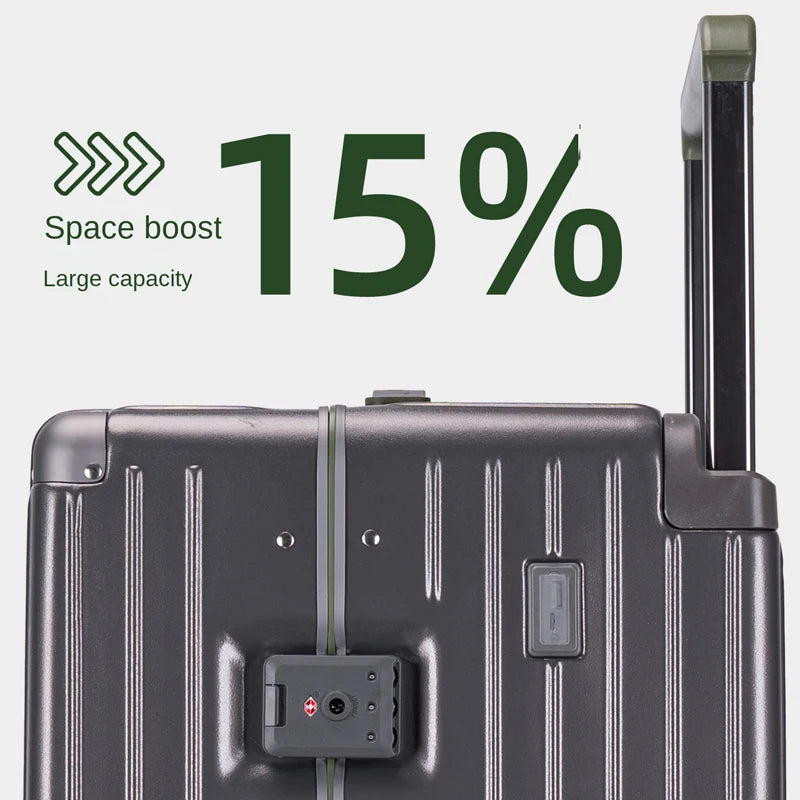 Extra Large Luggage 30inch Shockproof Zipper Travel Suitcase 20-28 inch Large Capacity Thickened PC Password  Carry-on Suitcase