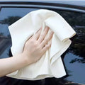 Artificial Suede Car Cleaning Cloth Chicken Leather Anti-Deerskin Glass Wiping Absorb Car Wash Towel for Vehicle Detailing