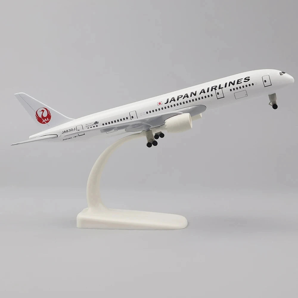 19cm Plane Toy Model Air American Airlines UNITED Boeing 787 Airways Airplane Toy Alloy Metal Diecast Aircraft with Wheels